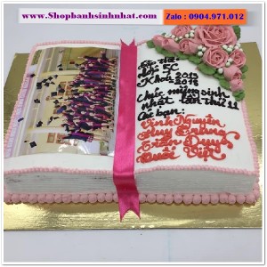 Bánh Sinh Nhật Cuốn Sách - RT21